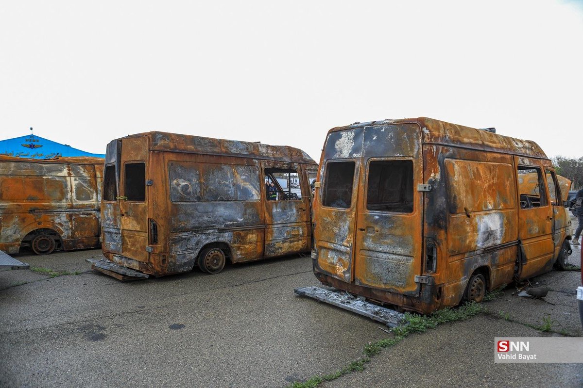 PressTV's tweet image. Images capture the damages caused to ambulances and medical facilities following US-Israeli acts of aggression on Iran.

Follow Press TV on Telegram: t.me/PressTV