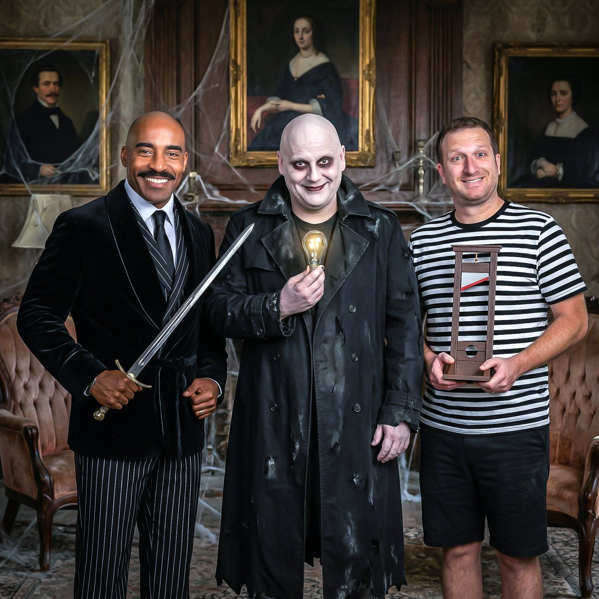 Evan and Tiki tweet media