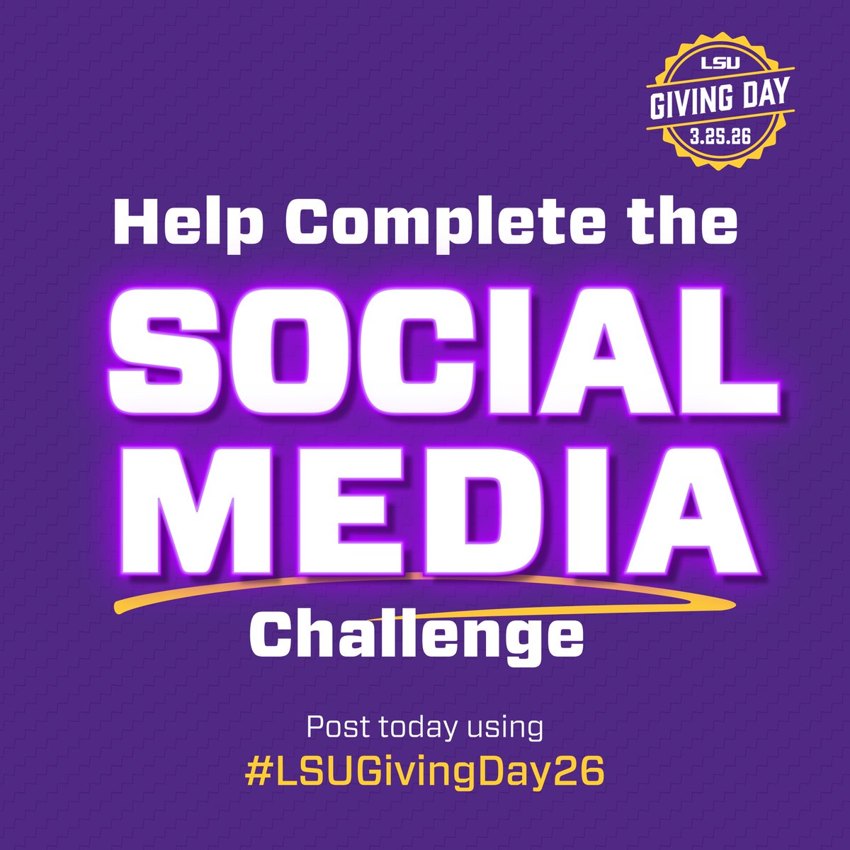 LSU Foundation tweet media