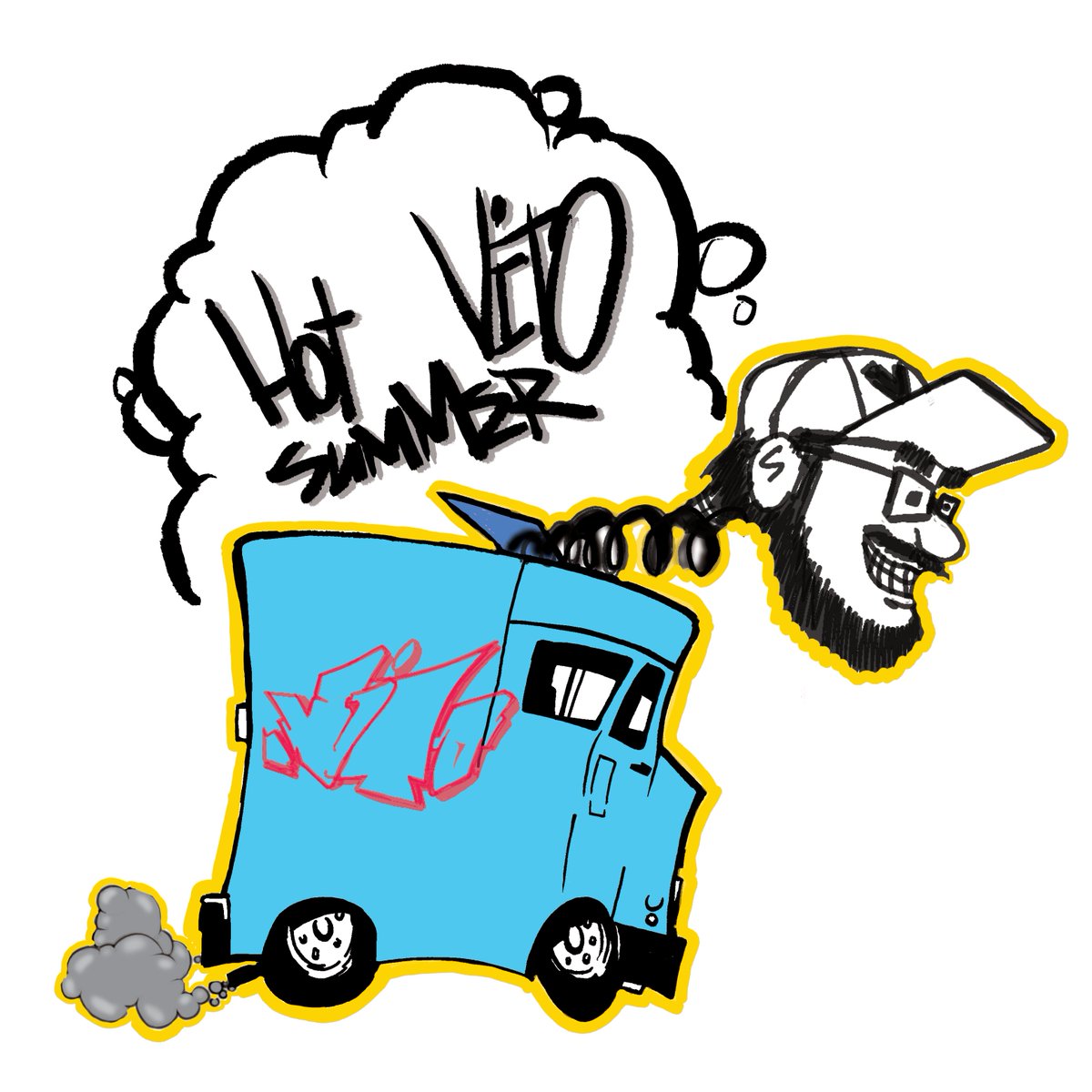 ScribeComics's tweet photo. @rayrayishappy Another Happy VITO.

 Everyone!!!!  

 Join in on the fun of drawing your very own Vito vehicle. 
#hotvitosummer #comicsgate #Chubbywubby @CGScumLord @RumerMatt @retroboy1983 @DanLawlis @LOGOScomics https://t.co/aZyNTZqJ9q