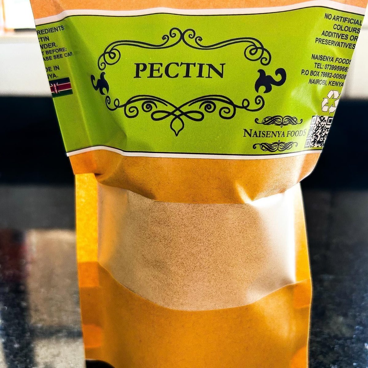 Naisenya's tweet image. Making jam or thickening yoghurt? 😋

Pectin Powder

250g - Ksh.3800/=

Delivery charges apply.

☎️: 0739959662

#Pectin #Jam #Jelly #Marmalade #Preserve #canning #ArtisanalGourmet #NaisenyaFoods 💯