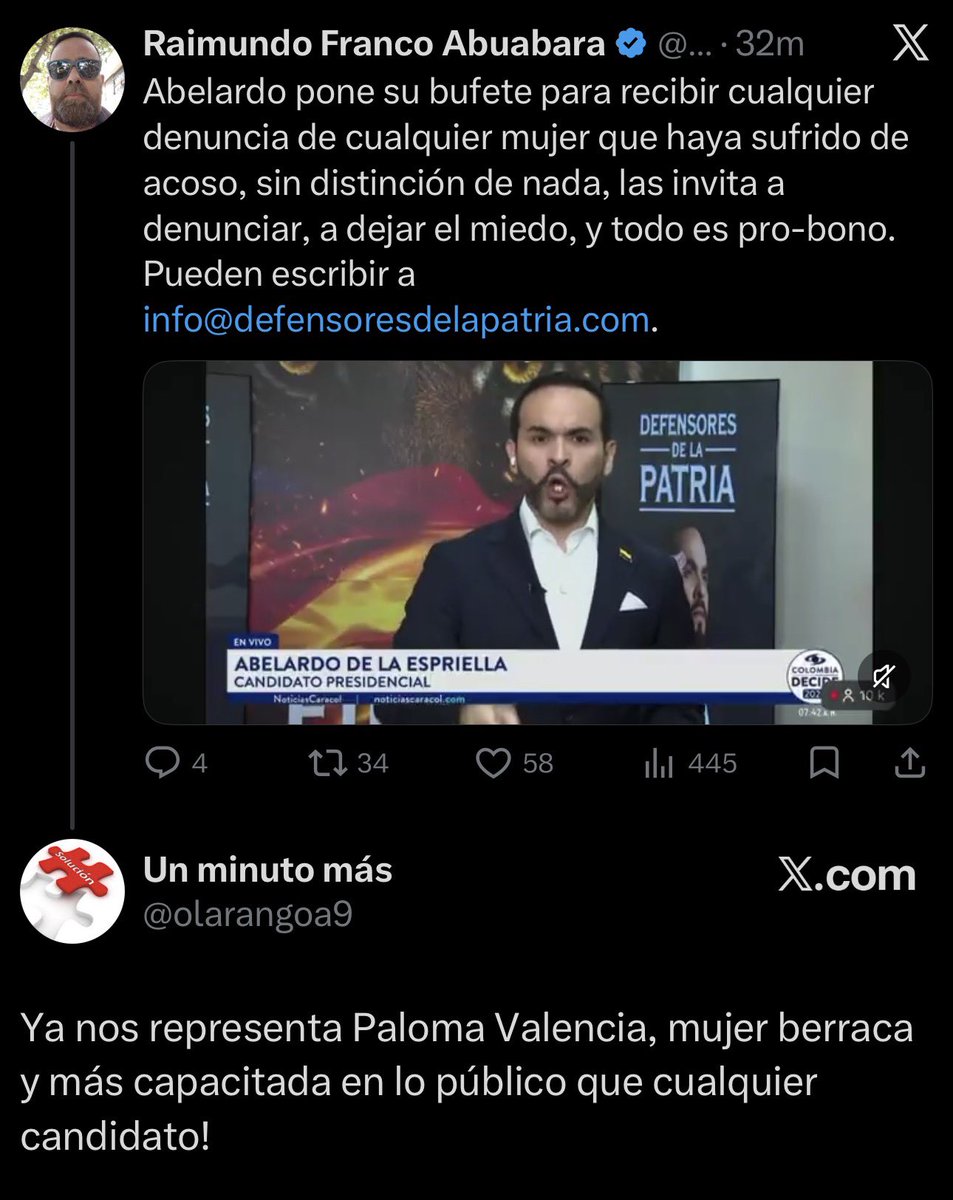 Raimundo Franco Abuabara tweet media