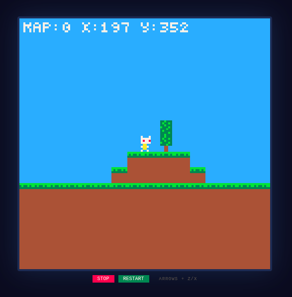 CAARIUNEWS's tweet photo. Testing a platformer created with my fantasy console WIP #gamedev #indiedev #pixelart #fantasyConsole #javascript https://t.co/msRyOmXnIP