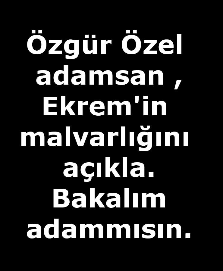 Adam olmadigini kendi ispat edecek çünkü adam deyil aciklayamaz