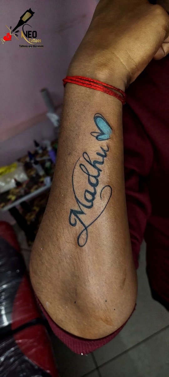 Madhu Name Tattoo ❣️ 
@neo_tattoos_madurai ❣️
@neo_tattoo_academy🕳️
 Neo Tattoos Madurai 
Contact - 9080660478 
#neotattoosmadurai #neotattooacademy #tattoo #madurai #maduraitattoo #besttattoostudioinmadurai #Madurai #art #artist