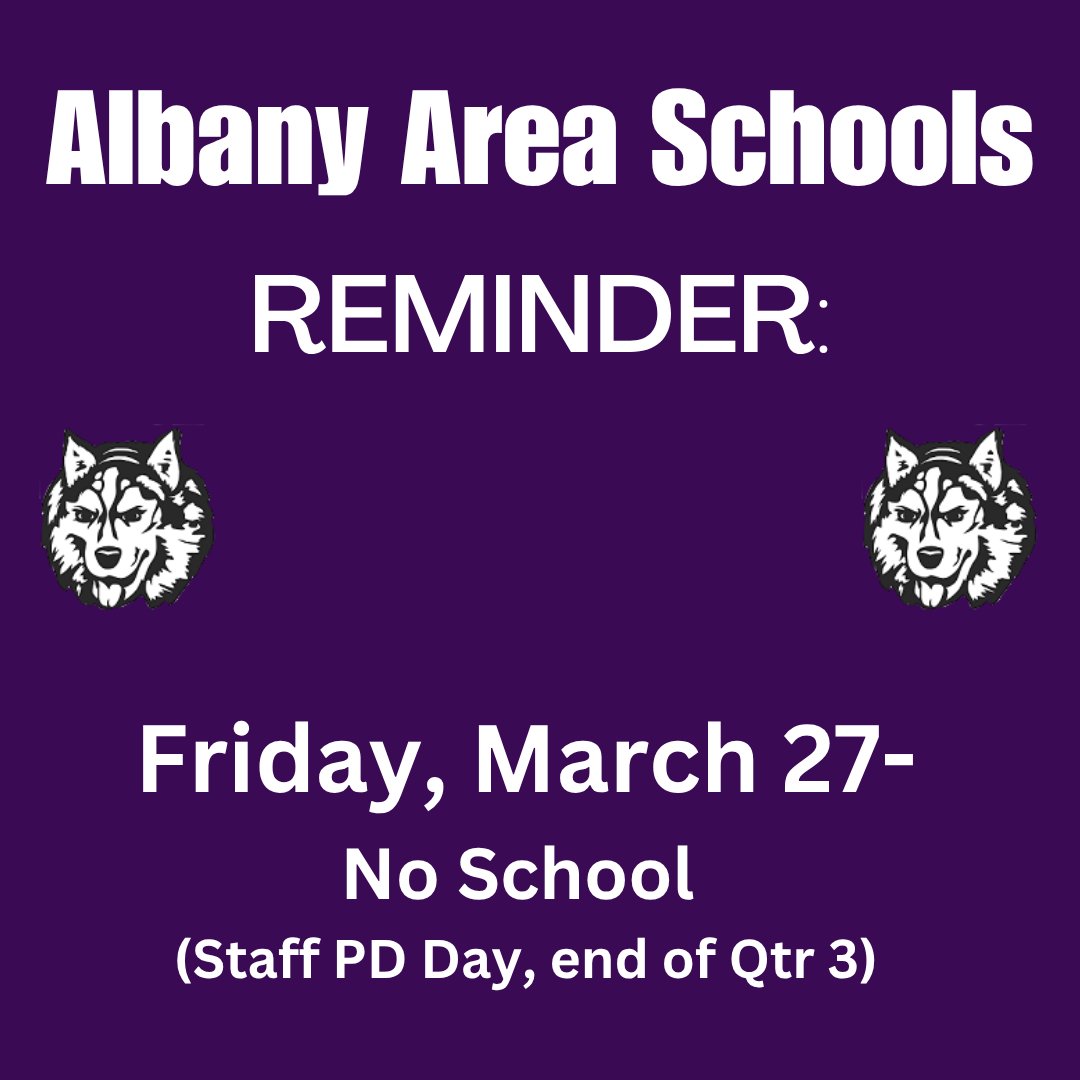 Albany Area Schools tweet media