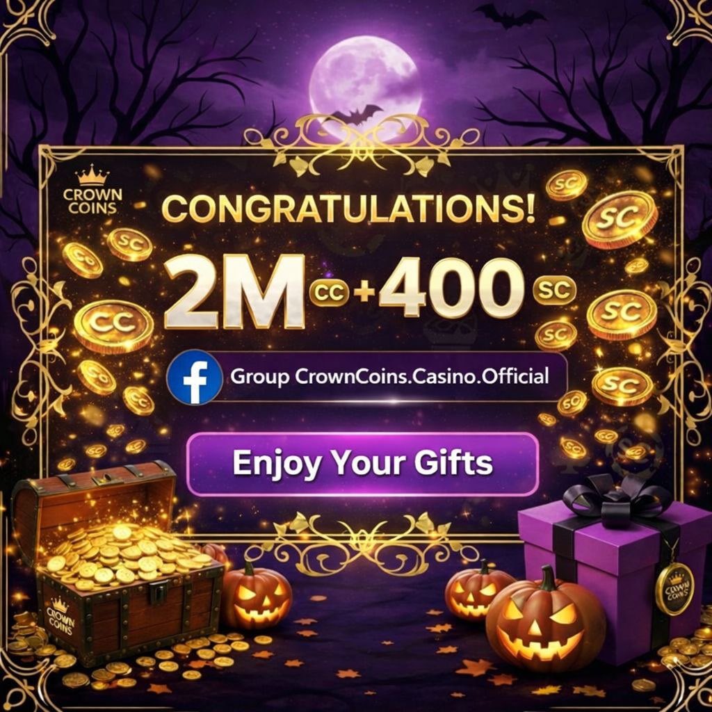 CrownCoins Casino Bonus tweet media