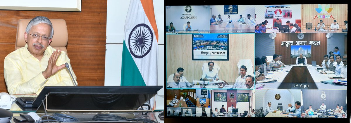 S.P. Goyal, Chief Secretary, GoUP tweet media