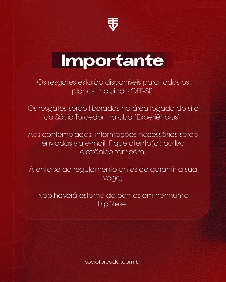 Sócio Torcedor | São Paulo FC tweet media