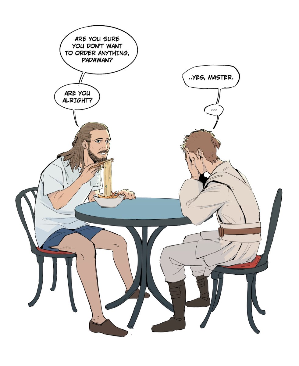 Nightlight 🌙 qui-gon is obi's dad tweet media