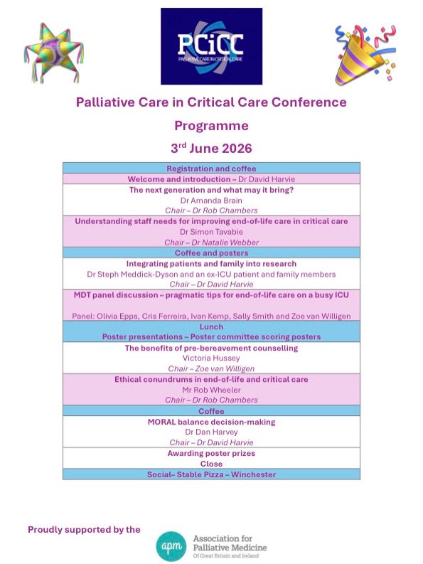 Palliative Care in Critical Care tweet media