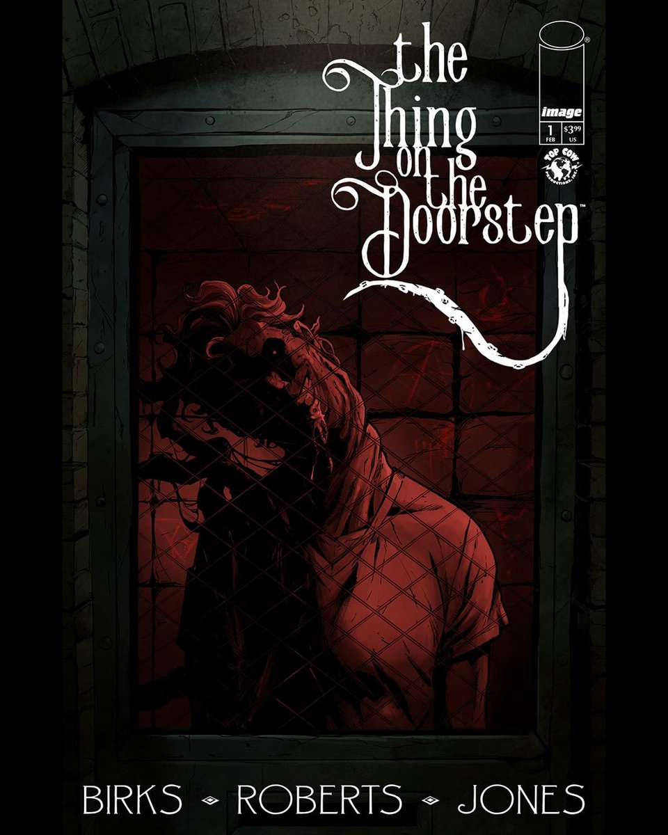 TopCow's tweet photo. 🚪 DON’T OPEN THE DOOR 🚪

First look at covers from The Thing on the Doorstep 👁️

🩸 #1 — OUT NOW
🕯️ #2 — OUT NOW
A story of obsession, possession… and something waiting on the other side. 😈

@SBirksWriter @williroberts1 @lyndondraws https://t.co/XCRZ68P1vs
