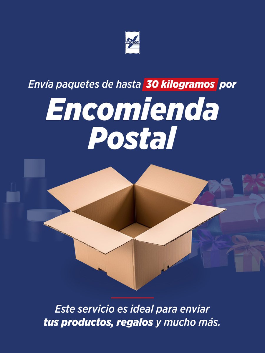 Instituto Postal Dominicano tweet media
