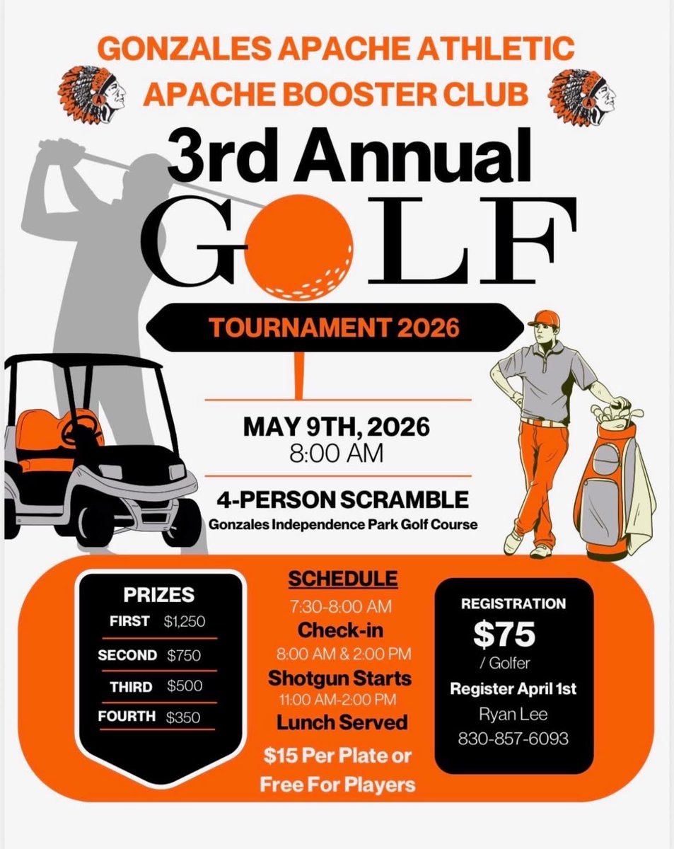 Gonzales Apache Athletic Booster Club tweet media