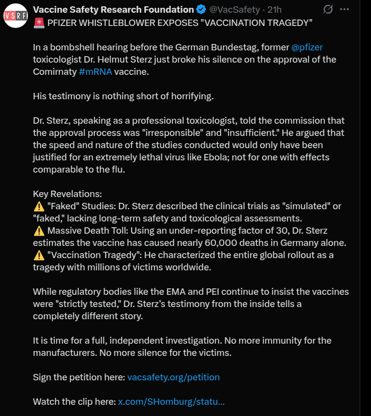 BrianGPowell's tweet image. #VaxxersAreIdiots 
As I warned in THOUSANDS of tweets BEFORE #CoVId #ScamDemic:
#Vaccines are a #NationalSecurityRisk 
#Virus' do NOT exist
#GermTheory is still just a theory
There's ZERO proof ANY #Vaccines have EVER helped anyone
We can NOT afford the #DemoCide+other costs