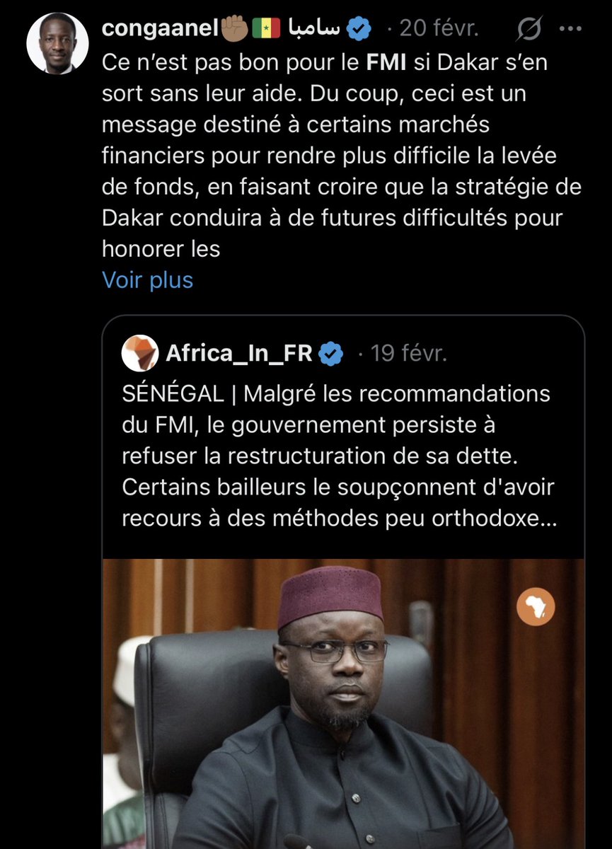Congaanel ✊🏾🇸🇳 سامبا tweet media