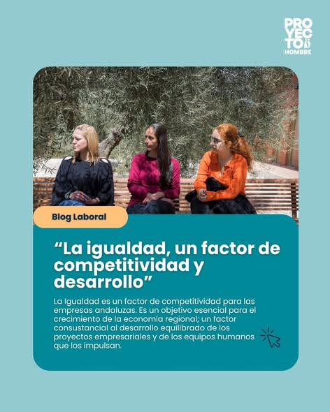🗣La igualdad es una decisión estratégica y factor clave para el desarrollo social.

🔗En nuestro blog: proyectohombre.es/.../la-igualda…
#Igualdad #BienestarLaboral #EmpresasResponsables