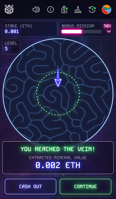 Ready to drill some planets? 

Put your mining skills to the test in Planet Miner! Check it out on the <a href="/base/">Base</a> testnet here: base.test.sknk.io/games/planet-m…

Next stop: Mars. ⛏️