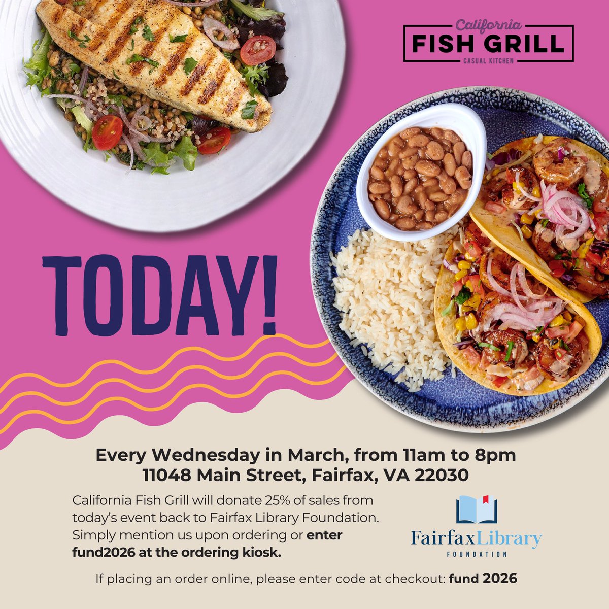 Fairfax Library Foundation tweet media