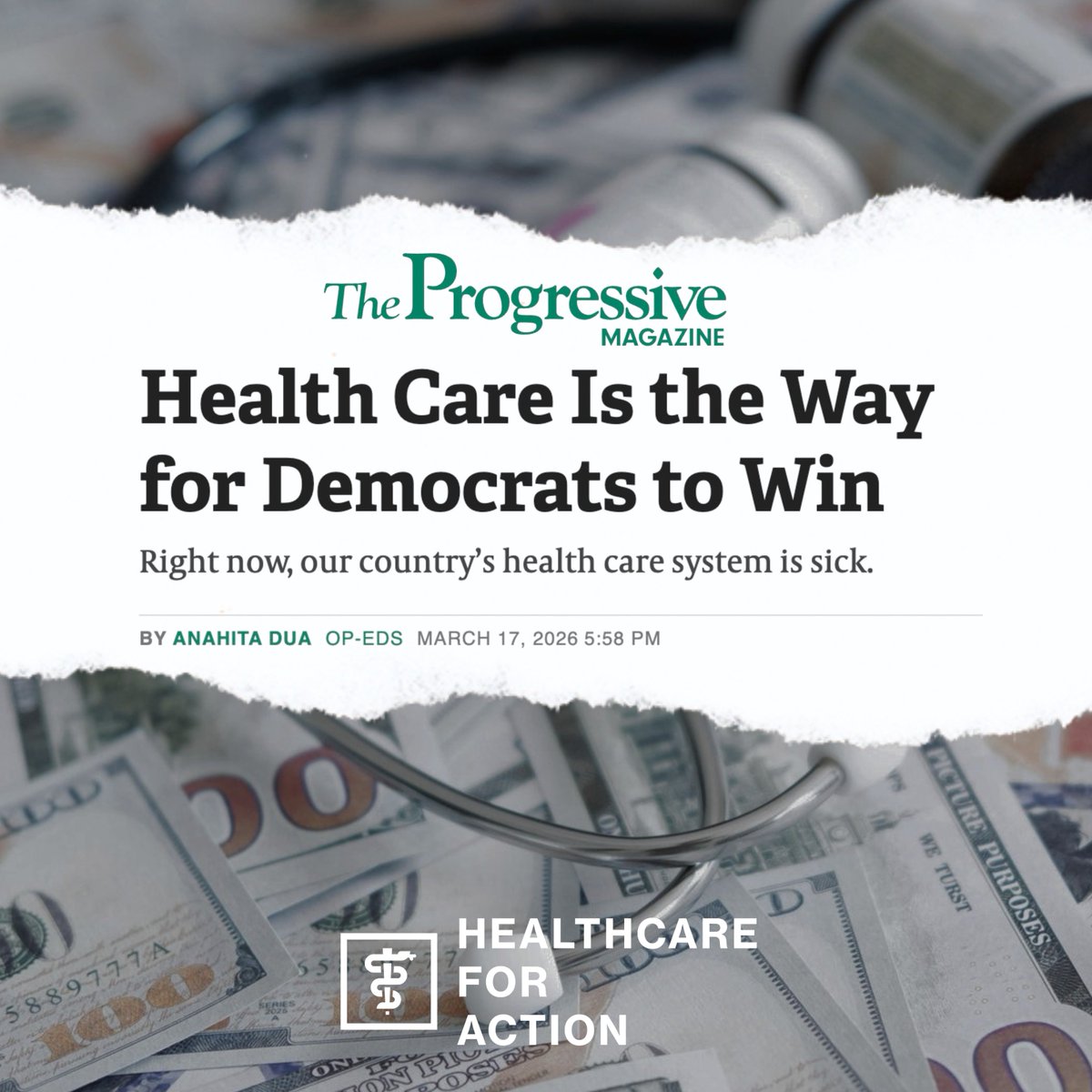 Healthcare For Action tweet media