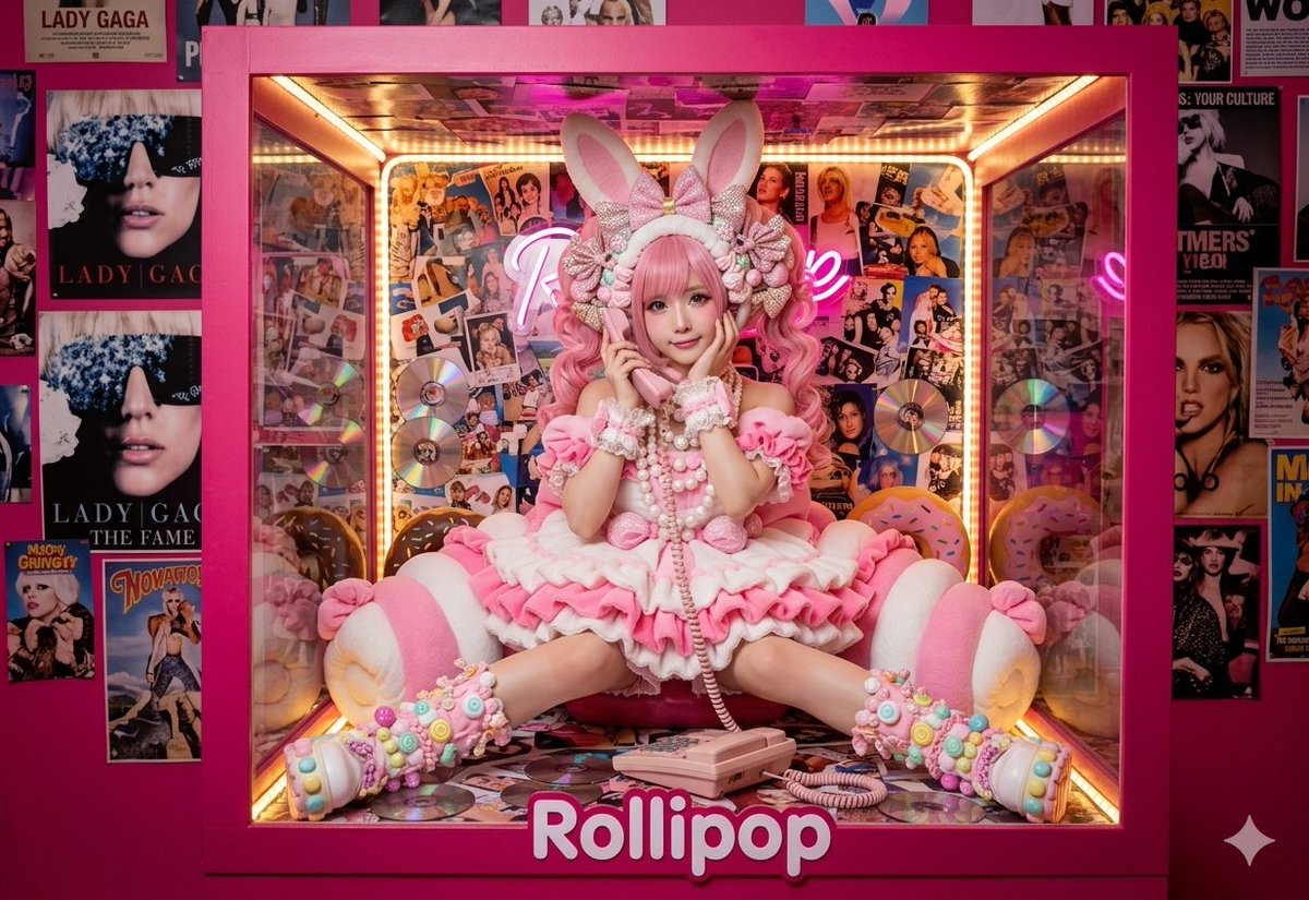 coharuhiyori55's tweet photo. I borrowed a Propton #AILady #rollipop https://t.co/xDwt8Ru3jz