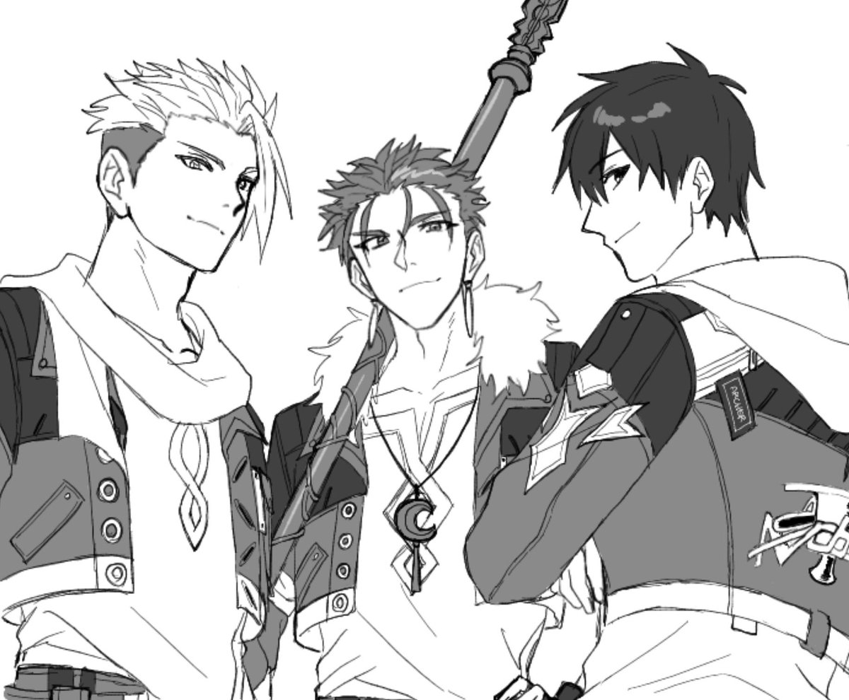 スタレコラボ衣装を流星トリオに着せた産物