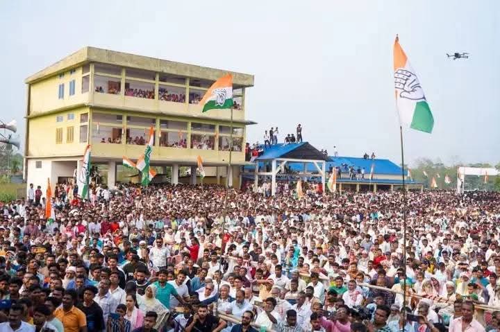 Stunning visuals from #Mandia as Gaurav Gogoi ji campaigns for Abdul Khaleque ji

#AssamWithCongress 

#GauravGogoiForAssam