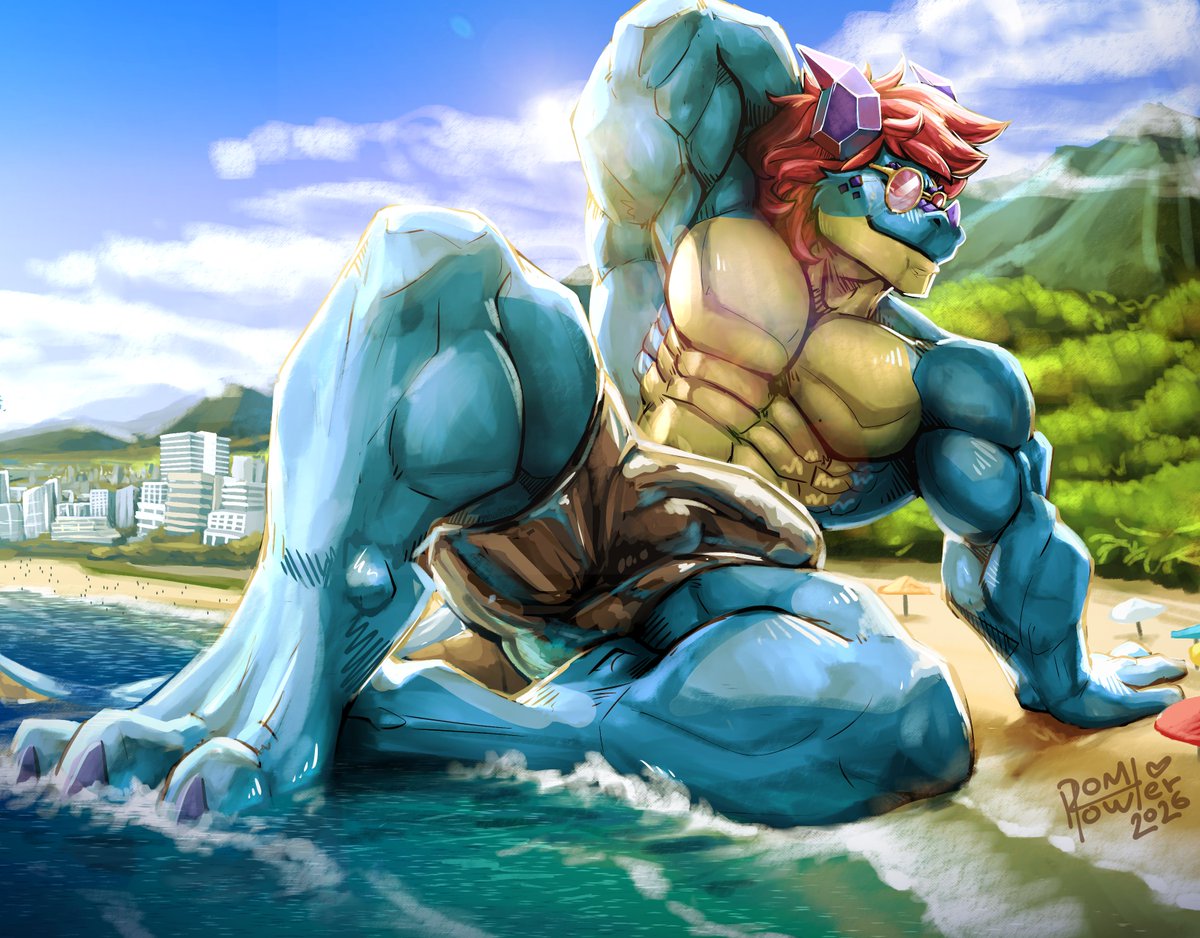 Rom Howler 💙💜💗 tweet media