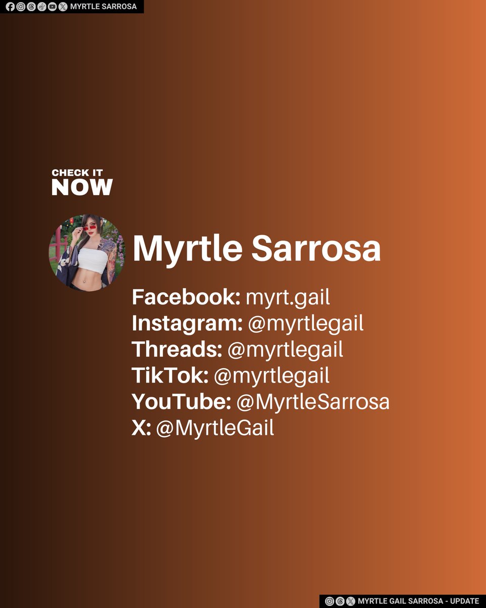Myrtle Gail Sarrosa - Update tweet media