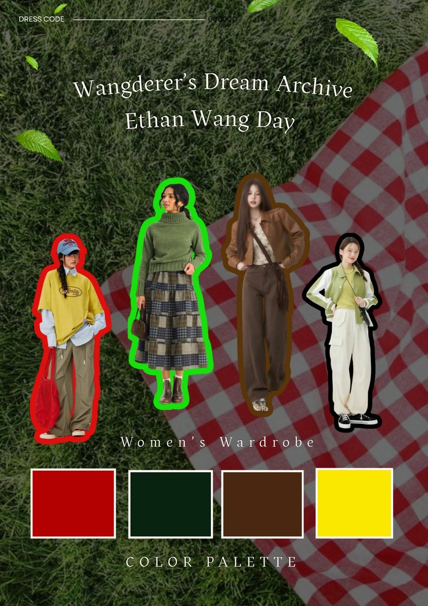 wangderers_ofc's tweet photo. Wangdering what to wear for Ethan’s CSE? Don’t worry—we’ve got a cute Hirono-inspired dress code for D-DAY! Just a reminder tho that while it's a dress code it's not necessarily required!
What A WANGderfulDay
#WANGderfulDay #EthanWang
#Wangderersofc @itsmeethanwang https://t.co/fRWizwmIQh