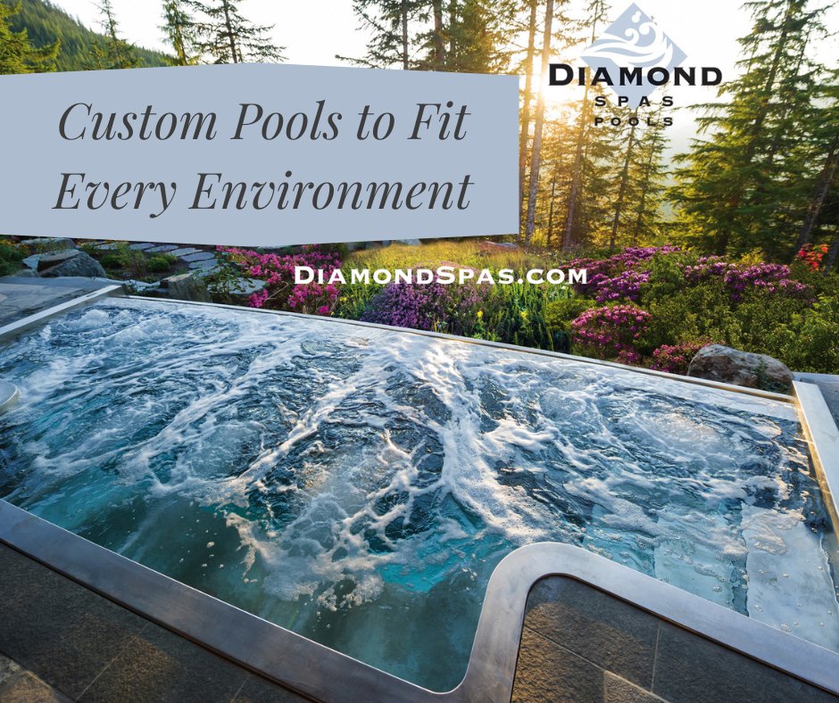 DiamondSpas's tweet image. Geometry and curves both influence the pool experience. 💧

#PoolDesign #DiamondSpas