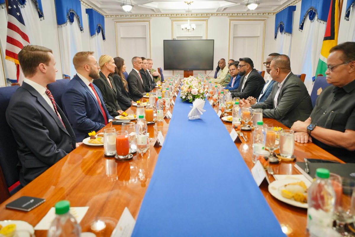 U.S. Embassy Guyana tweet media