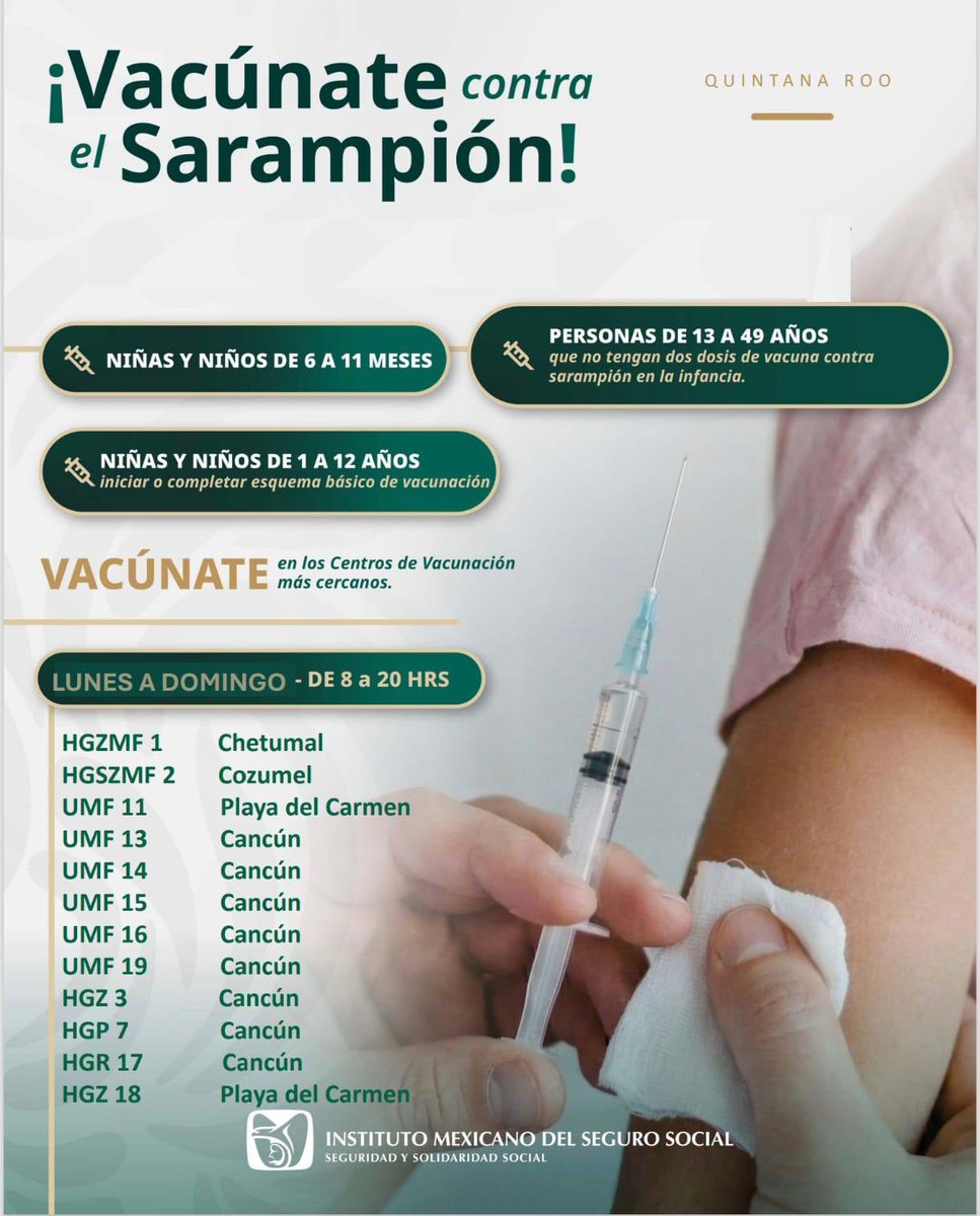 IMSS Quintana Roo tweet media