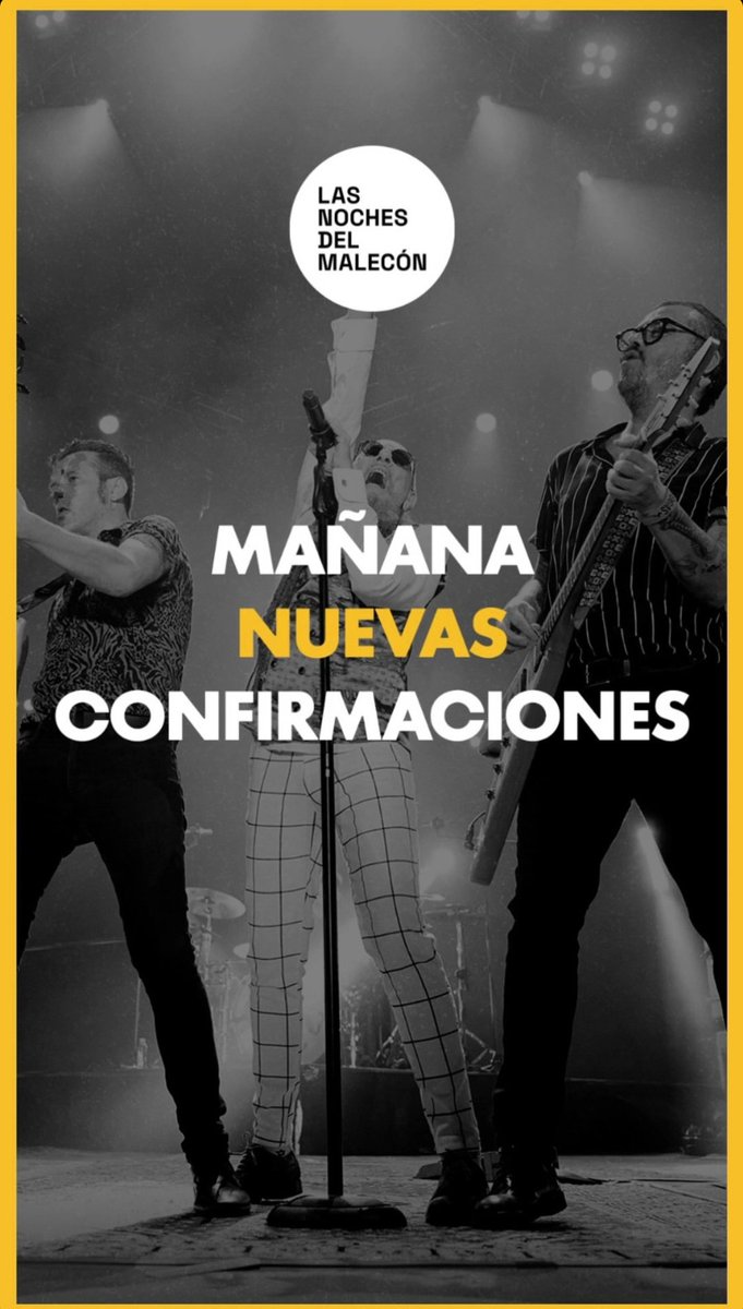 conciertosmur's tweet photo. Mañana nuevas confirmaciones de las noches del malecón #murcia #regiondemurcia! 👀👀🔜🔜

#España #conciertos #eventos #conciertosmurciavalencia https://t.co/Pu13YSVpK4
