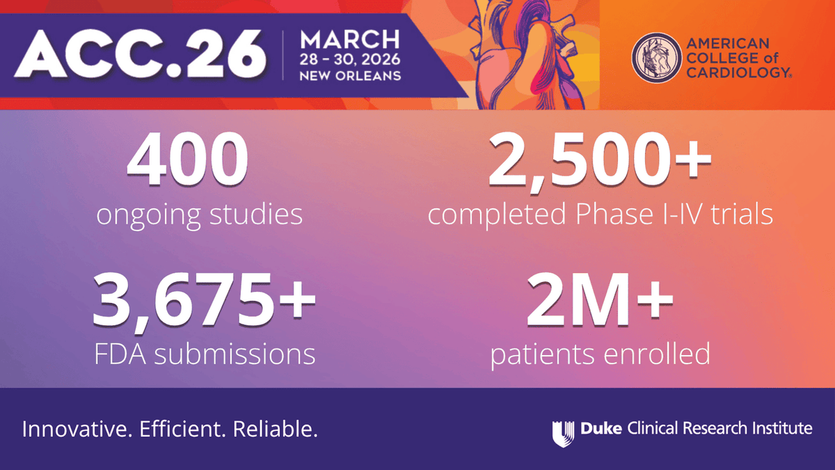 Duke Clinical Research Institute tweet media