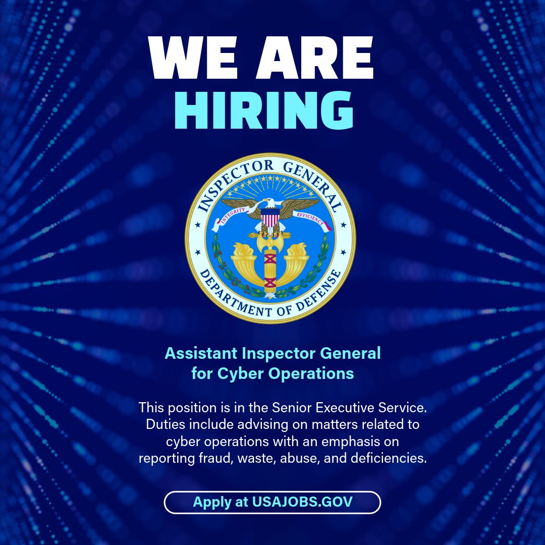 DoW Office of Inspector General tweet media