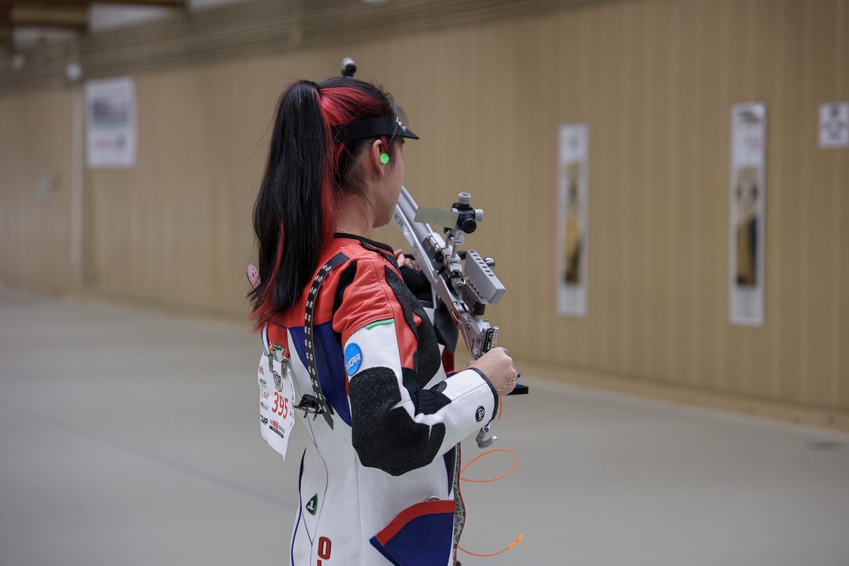 OleMissRifle's tweet photo. Worldwide Reb 🌏

With her overall second place finish yesterday at the Junior Olympics Selection Match, she advanced to the Open National team. Additionally, she has qualified to go to World Cup Munich in May, and the China World Cup in July!

📸: @USAShooting https://t.co/J00JidWRwU