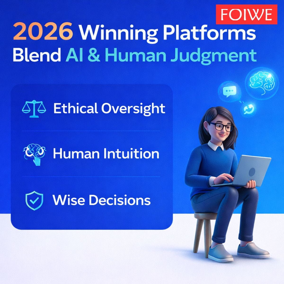 renovez's tweet image. Data guides decisions, but human judgement drives wisdom. In 2026, winning platforms blend AI with human intuition, ethics and oversight.

 #HumanJudgment #StartupLeadership #DecisionMaking #ResponsibleGrowth  #trustandsafety #contentmoderation