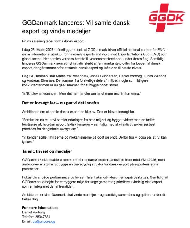 GGDanmark tweet media