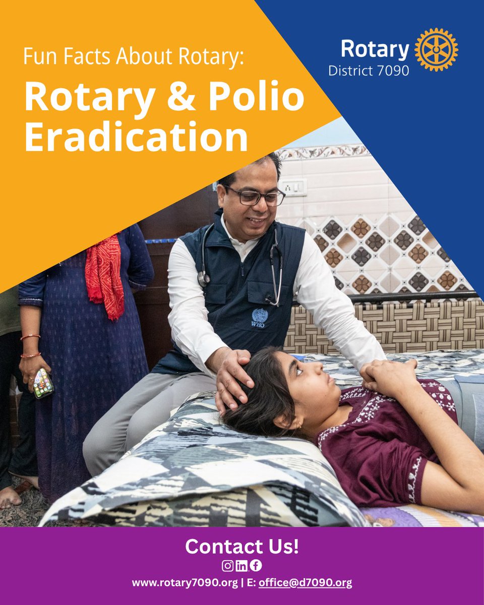 Rotary District 7090 tweet media