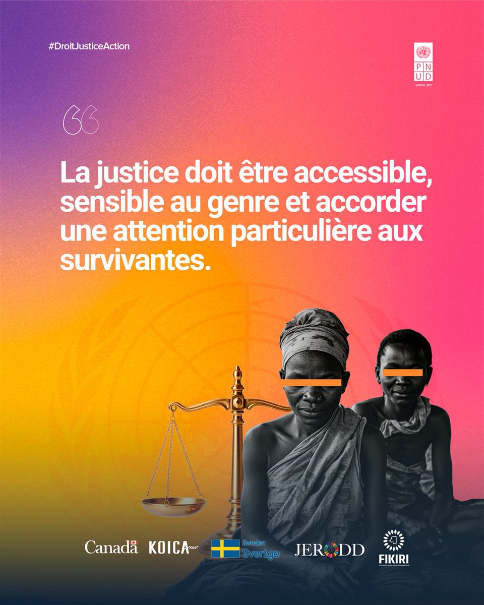 KABEYADanny10's tweet photo. Tout le monde doit avoir accès à la justice. C’est un droit indiscutable, mais les survivantes des violences basées sur le genre en ont un besoin urgent. 
@PNUDRDC @DamienMama  @PacifiqueMupem1 https://t.co/zMVEtUW4Hx