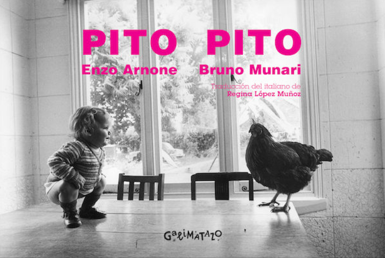 bibgirona's tweet photo. De la guia #CLER de @bibgirona
Recomanem per a > 3⃣ anys:
"Pito pito". Fotos E. Arnone ; text B. Munari ; trad. R. López (Galimatazo, 2025)
Fotollibre publicat per primer cop el 1982 que celebra la infància amb sensibilitat i poesia.
#lij
#biblioteques
#CLERrecomana https://t.co/NNjRwvocIw