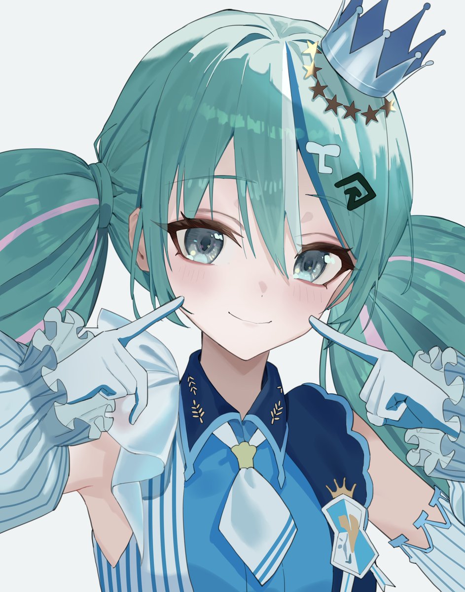 XMitsuna37887's tweet photo. ＃イラスト　＃初音ミク https://t.co/0G2WxUnbfm