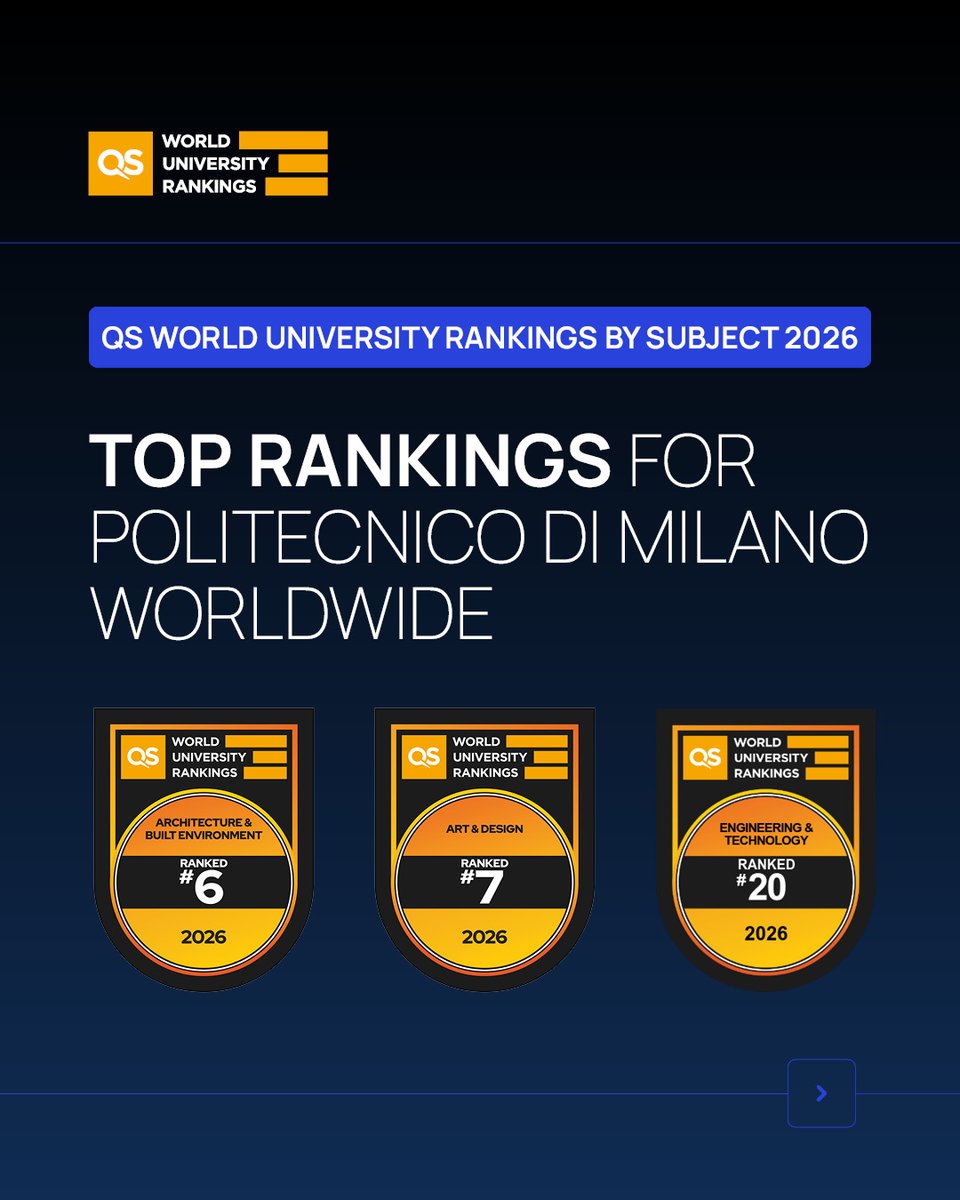 Politecnico di Milano tweet media