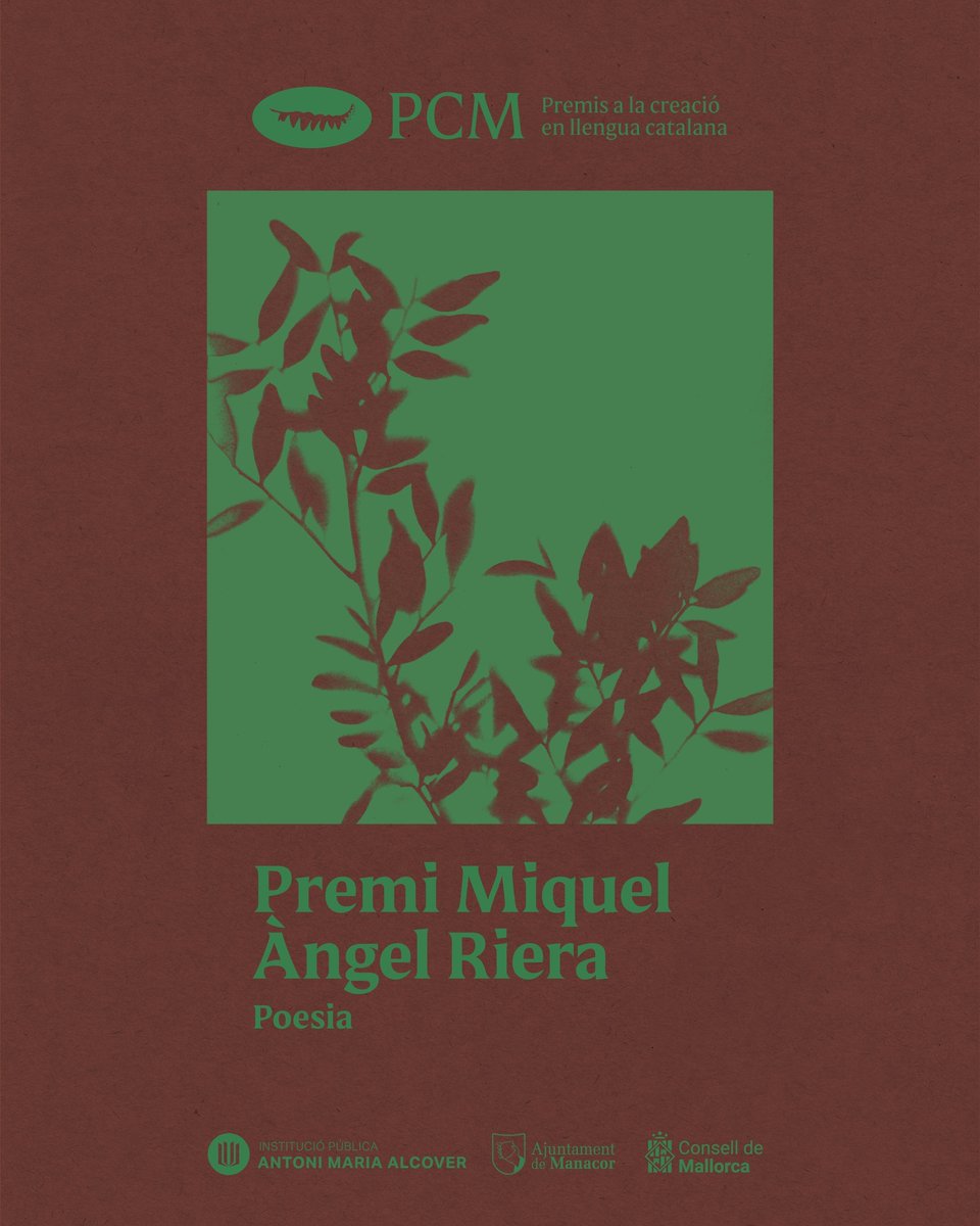 bibliomallorca's tweet photo. PREMIS CIUTAT DE MANACOR 2026
De l'Ajuntament de Manacor, a través de la Institució Pública Antoni Maria Alcover:.
Modalitats de Novel·la, Poesia, Teatre, Assaig i Cançó.
Fins al 19 d’abril de 2026 
https://t.co/Iwi7SjrEcI
A la Xarxa de Biblioteques podeu llegir #PremisLiteraris https://t.co/8mUBPHrnAX