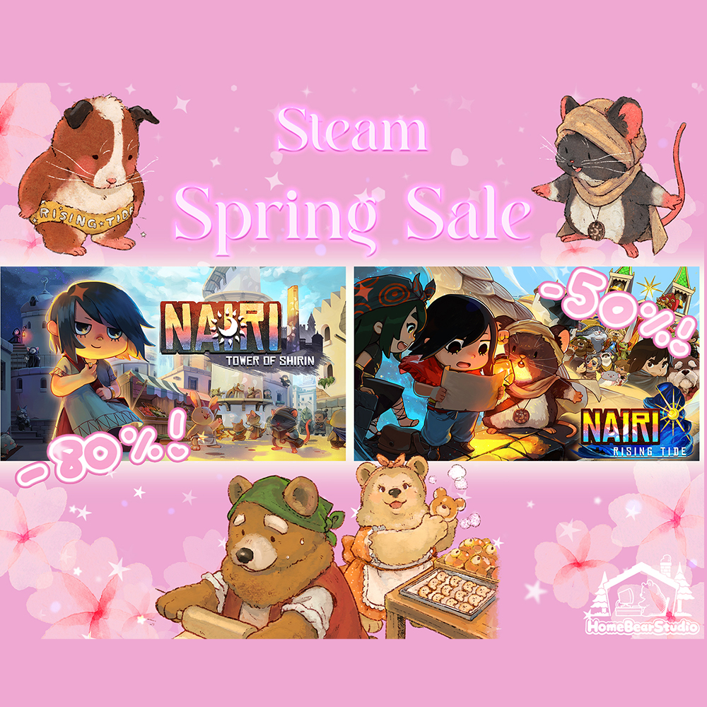 HomeBearStudio🐻NAIRI: Rising Tide🌊ナイリ第２章発売中! tweet media