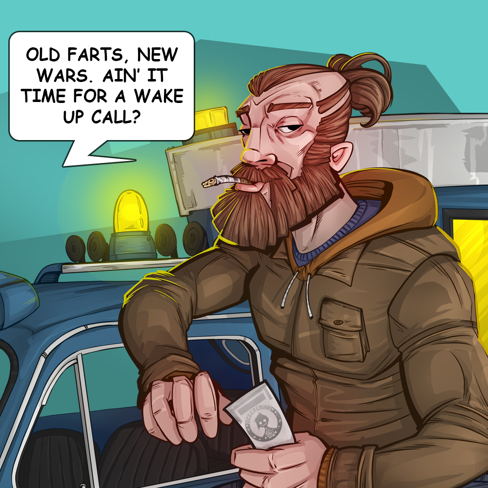 BeggoArt's tweet image. Your life needs better artwork.

I turn people &amp;amp; ideas into gritty comic-style characters like this.

⚡ Custom commissions 
⚡ 25% sale this week

Don’t sleep on it - link in bio.

#ArtistOnEtsy #SupportSmallBusiness #IndieArtist