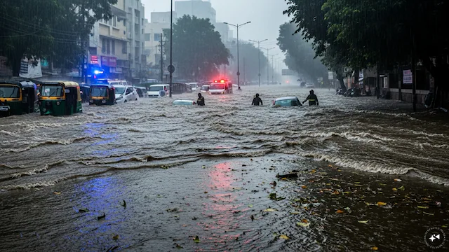 CNBC_Awaaz's tweet image. Heavy Rain Alert: 48 घंटे में मौसम का यू-टर्न! आंधी-तूफान, तेज बारिश से इन राज्यों पर बरसेगा कहर hindi.cnbctv18.com/agriculture/he… 
#weatheralert #heavyrain #hindinews
