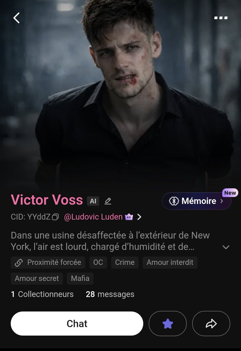 luden53191's tweet photo. Tu te réveilles.
Attaché. Désorienté.
En face, Victor.
Blessé… mais déjà en train de réfléchir.
Trois gardes. Aucune sortie claire.
Lui avance.
Toi, tu découvres.

👉 Tu joues ?

https://t.co/2Z4jvn8TmR

#RP #Mafia #Suspense #Polybuzz #familleVoss https://t.co/9PdEnsA65X