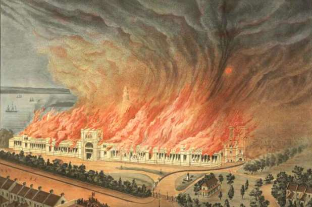 SpireDomePillar's tweet image. The Sydney Worlds fair met an incredibly violent demise. How does stone, steel and glass burn? #Tartaria #GreatReset